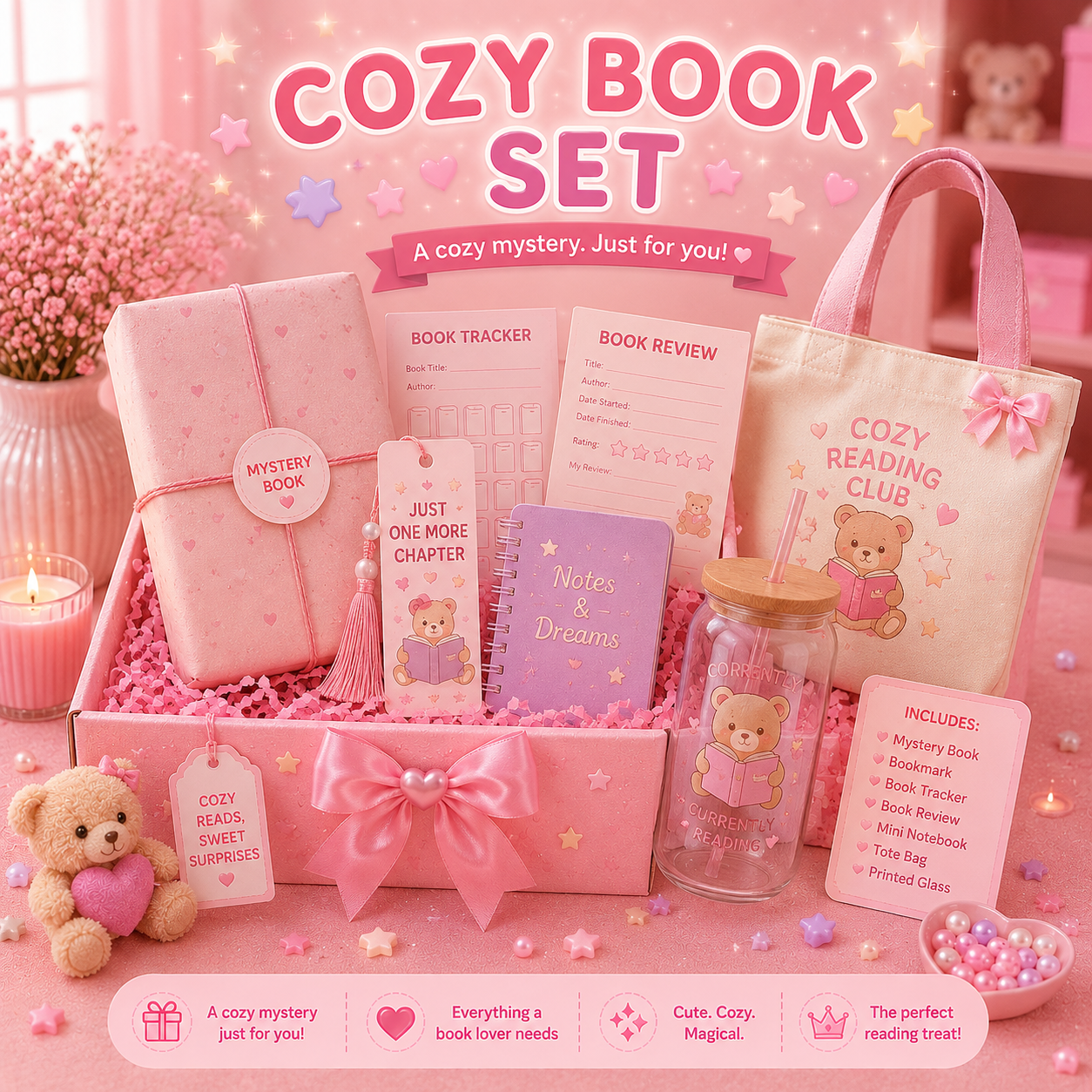 Cozy Book Set